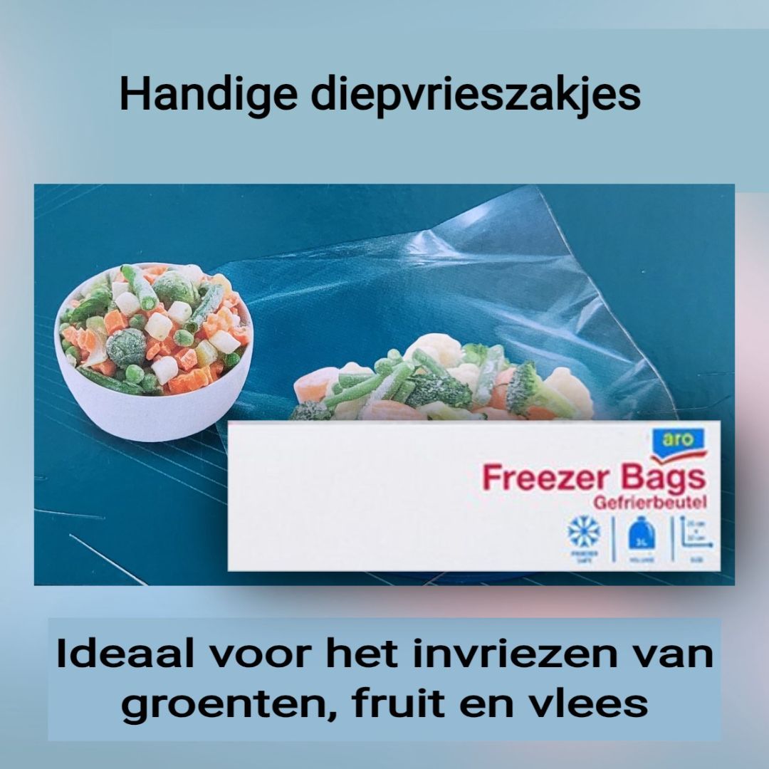 Stevige diepvrieszakken