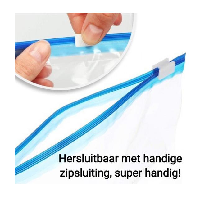 Stevige Ziplock Diepvrieszakjes - Met Zipper